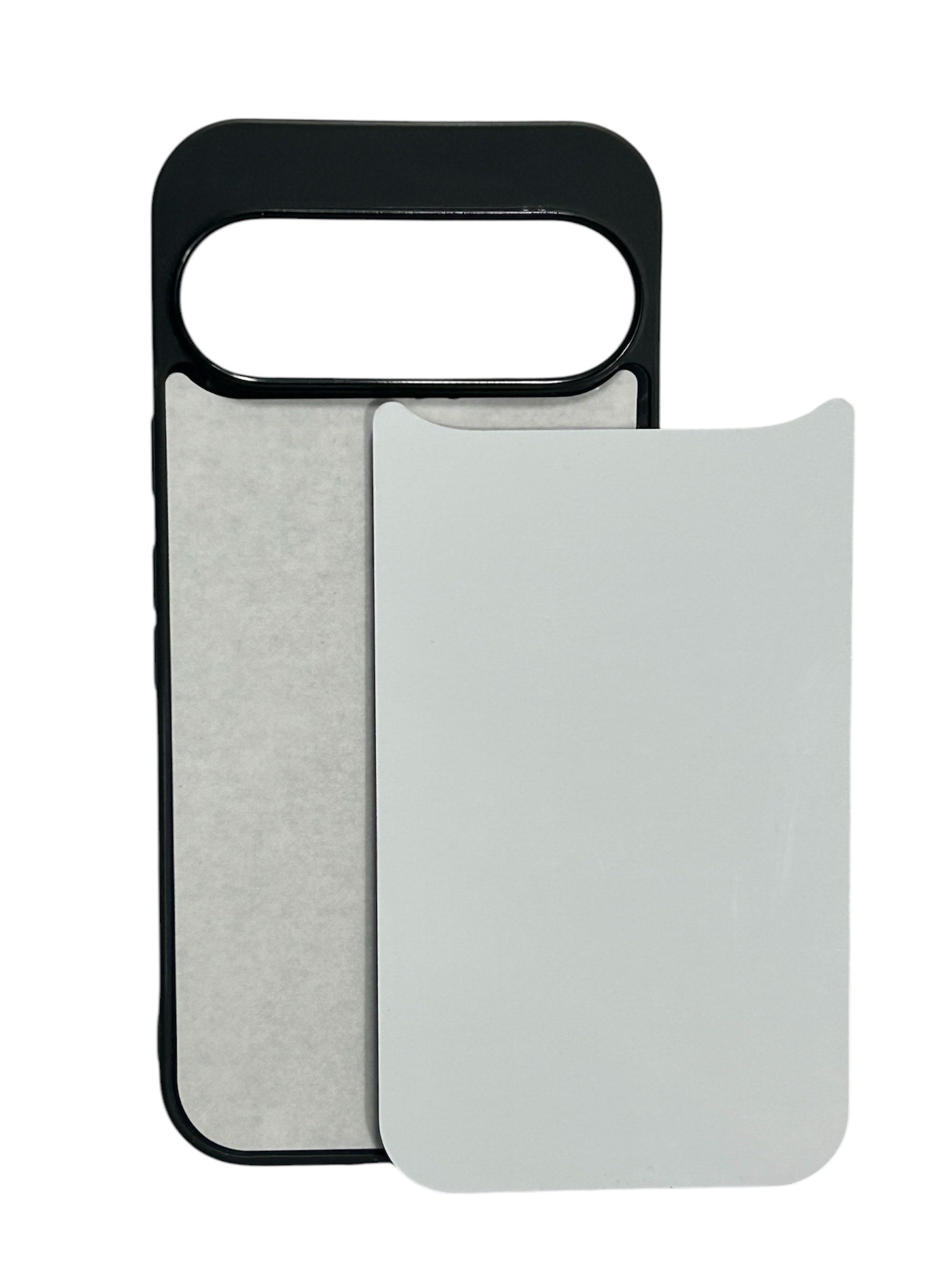 Google_Pixel_9_Pro_XL_Black_TPU_Rubber_Sublimation_Phone_Case