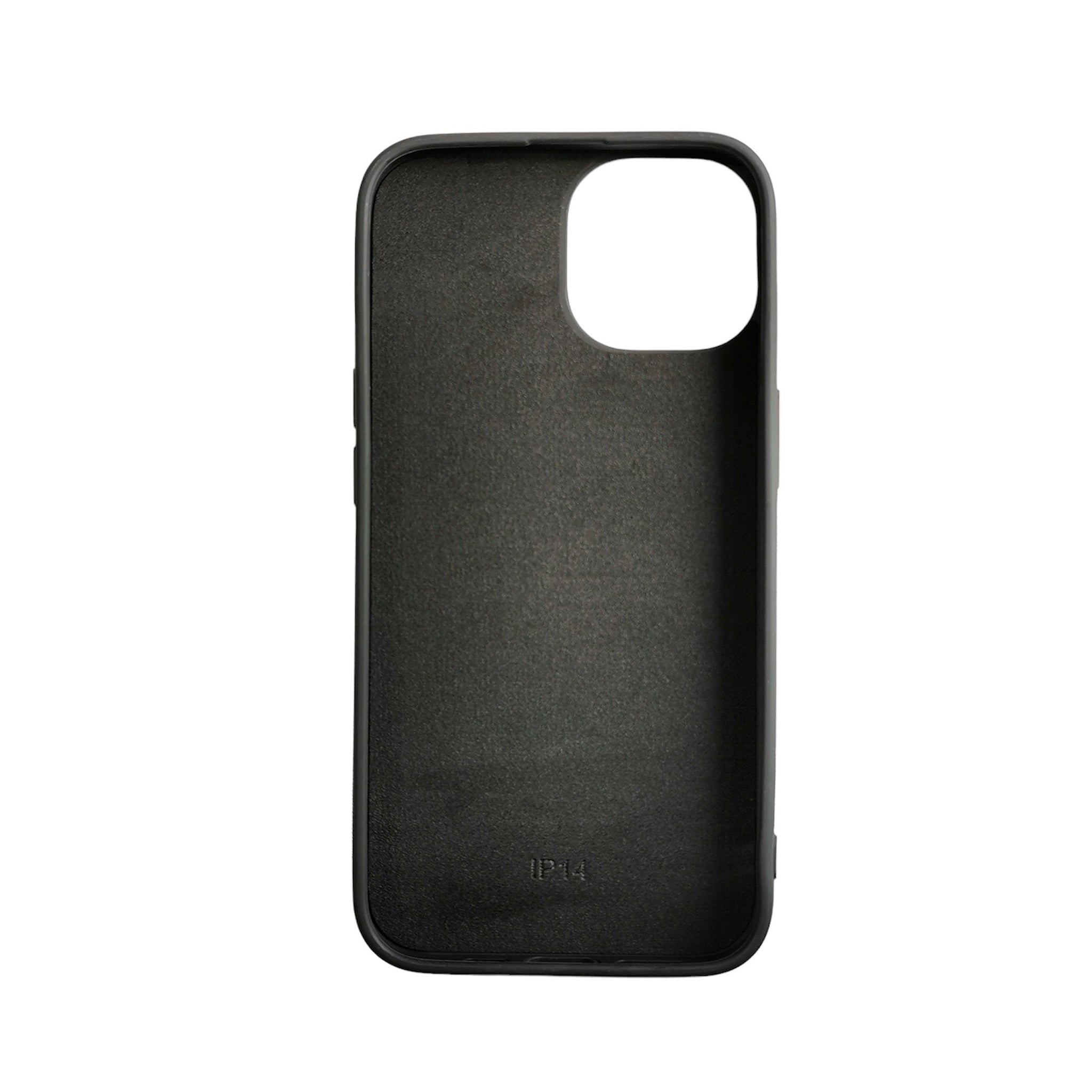 iPhone 14 - Black TPU Rubber Sublimation Phone Case