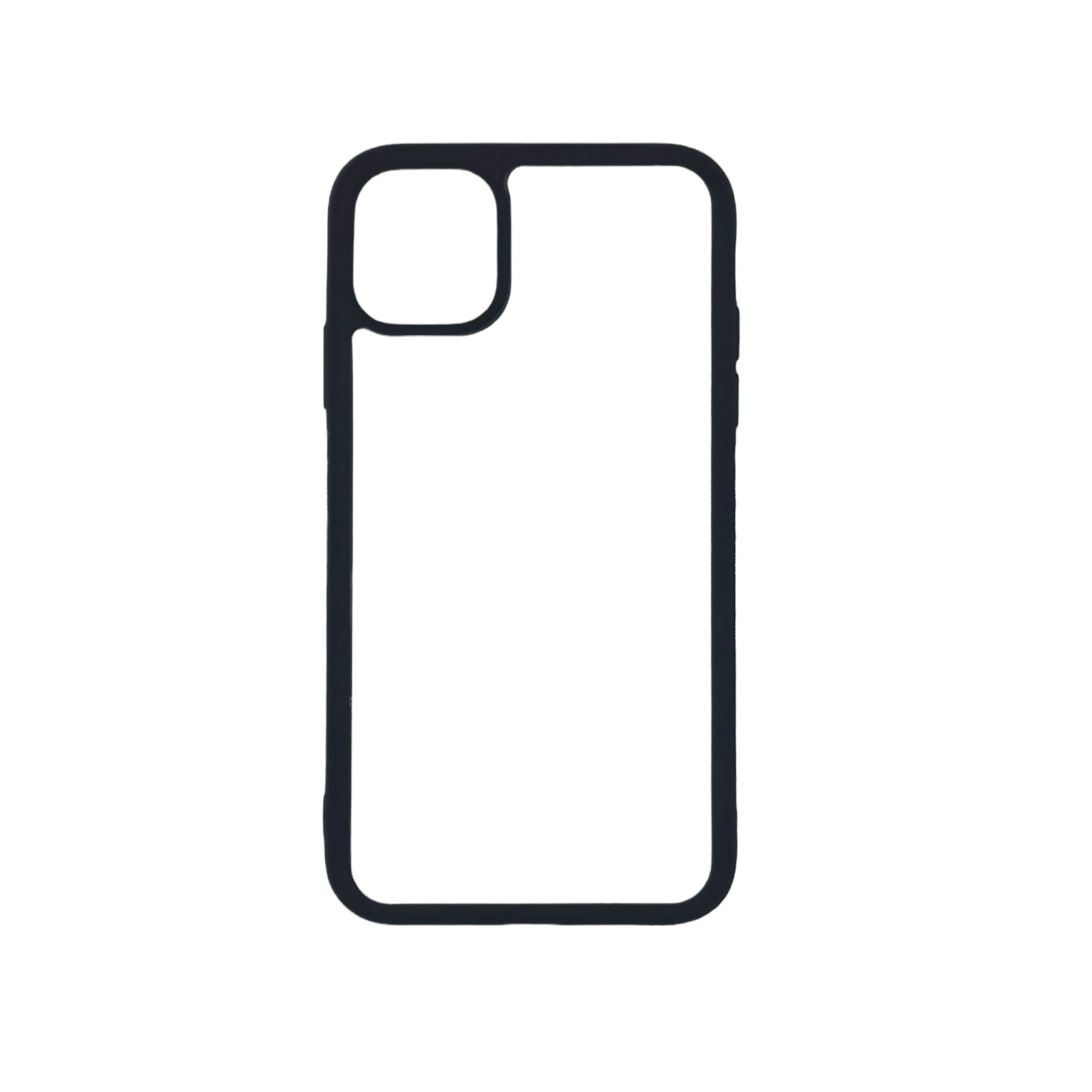 iPhone 11 Pro - Black TPU Rubber Sublimation Phone Case