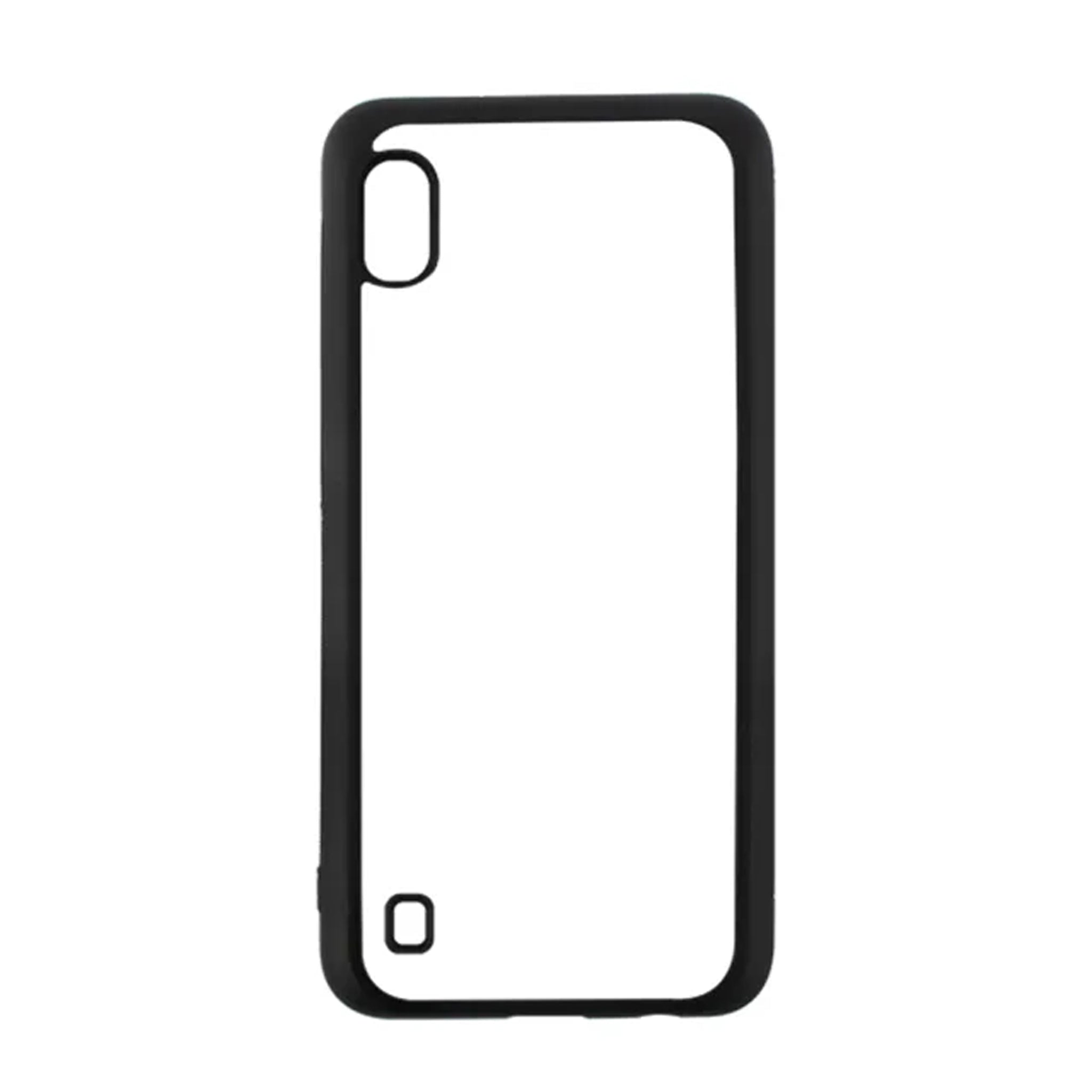 Samsung Galaxy A10 Sublimation Phone Case - Black TPU Rubber