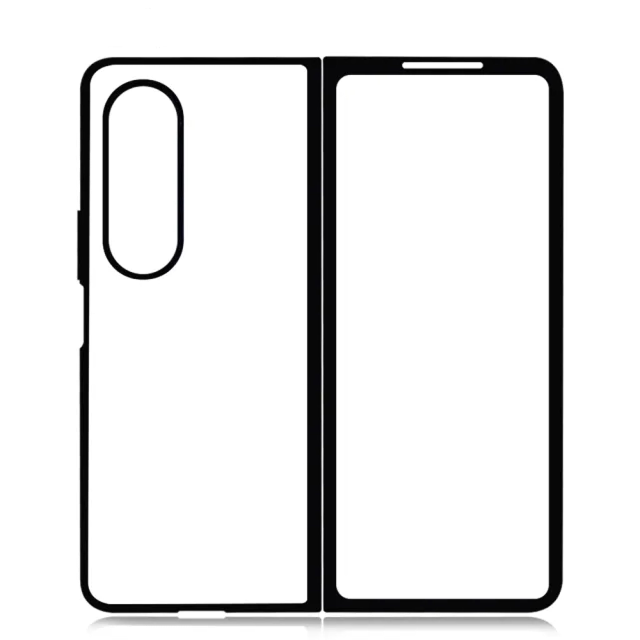 Samsung Galaxy Z Fold 4 Sublimation Blank Phone Case