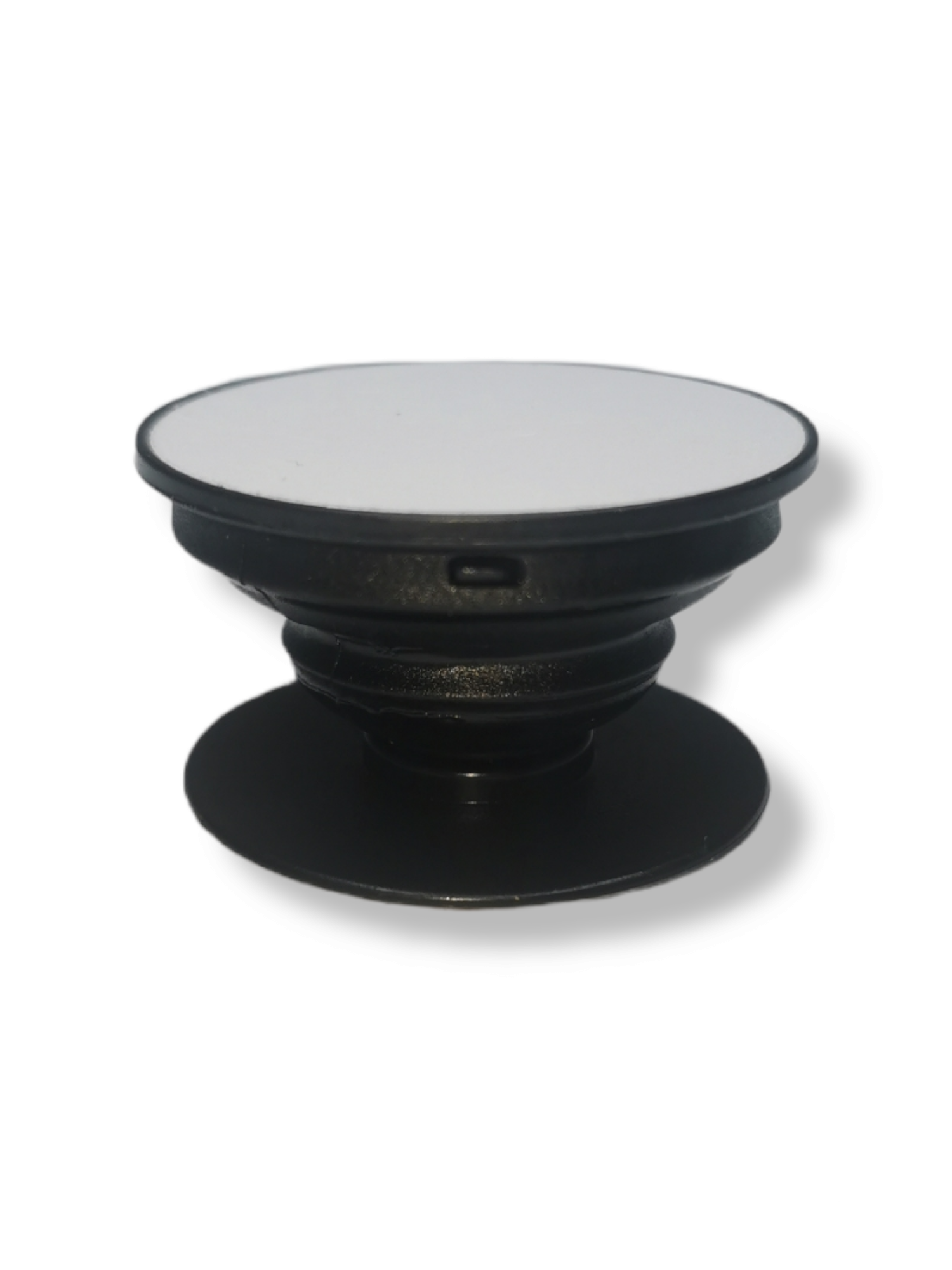 Sublimation Blank Round Black Collapsible Phone Holder/Phone Grip