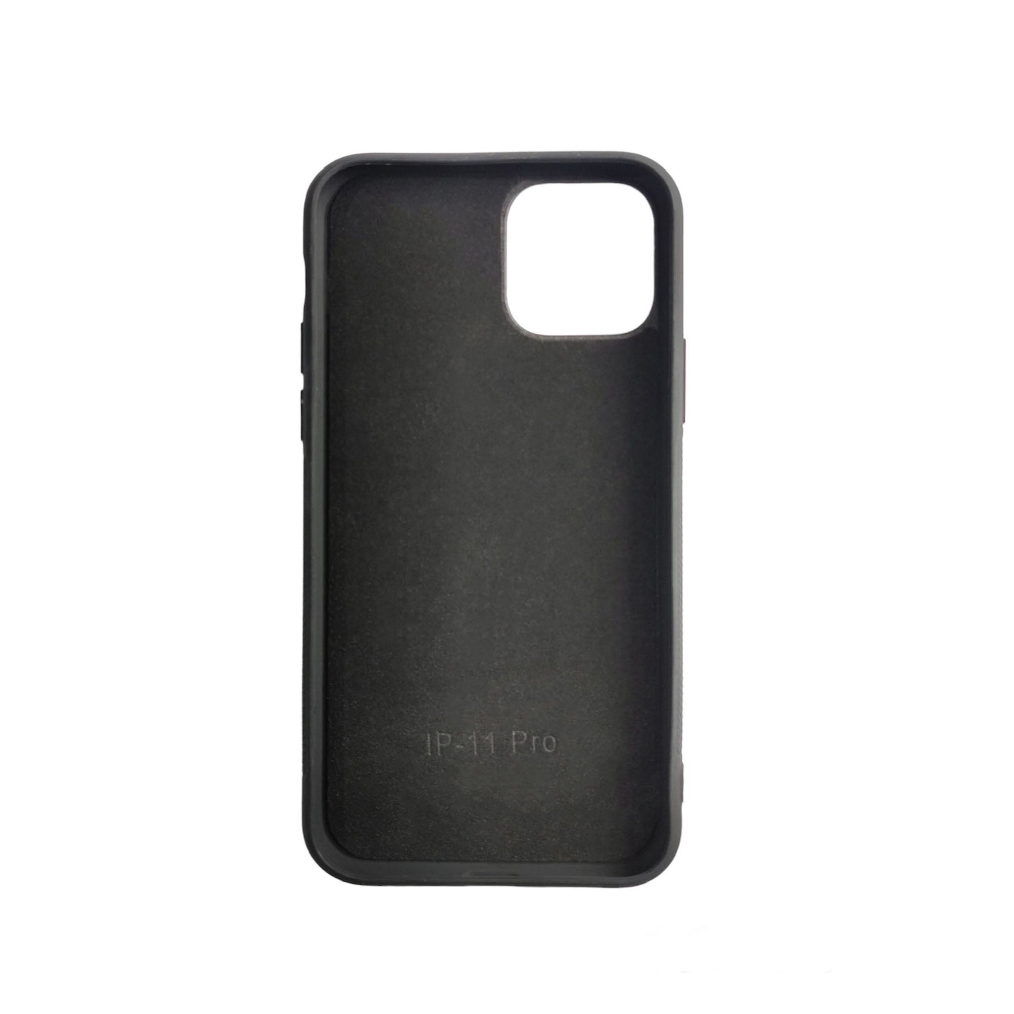 iPhone 11 Pro - Black TPU Rubber Sublimation Phone Case