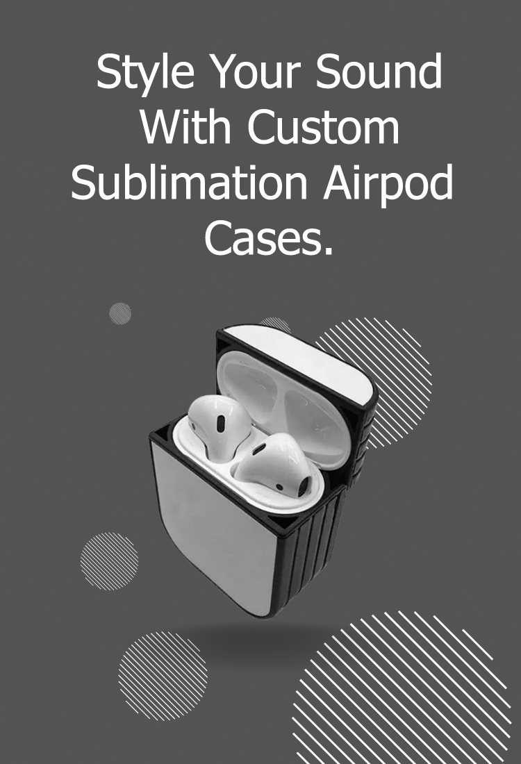 Sublimation blank air  pod cases