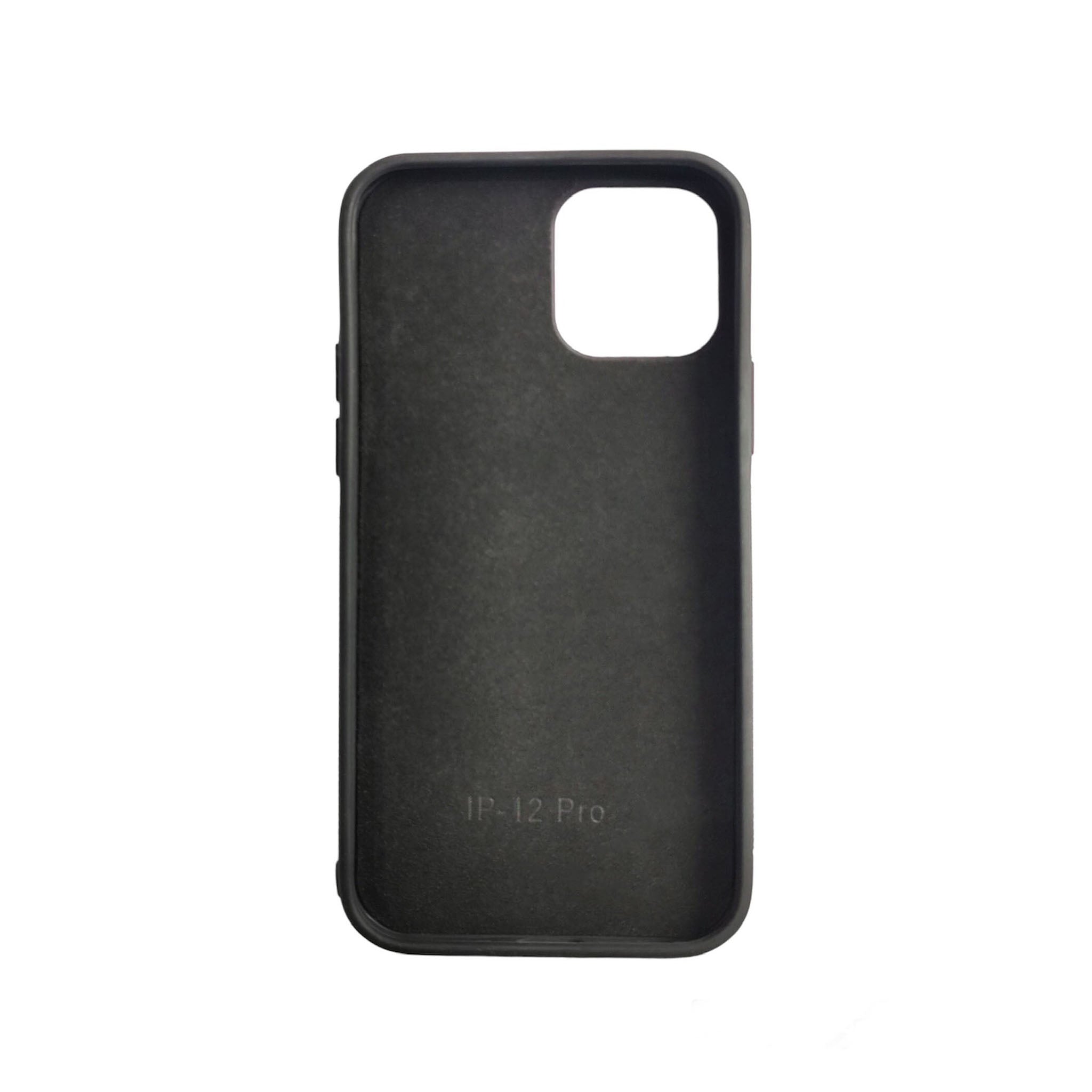 iPhone 12/12 Pro - Black TPU Rubber Sublimation Phone Case