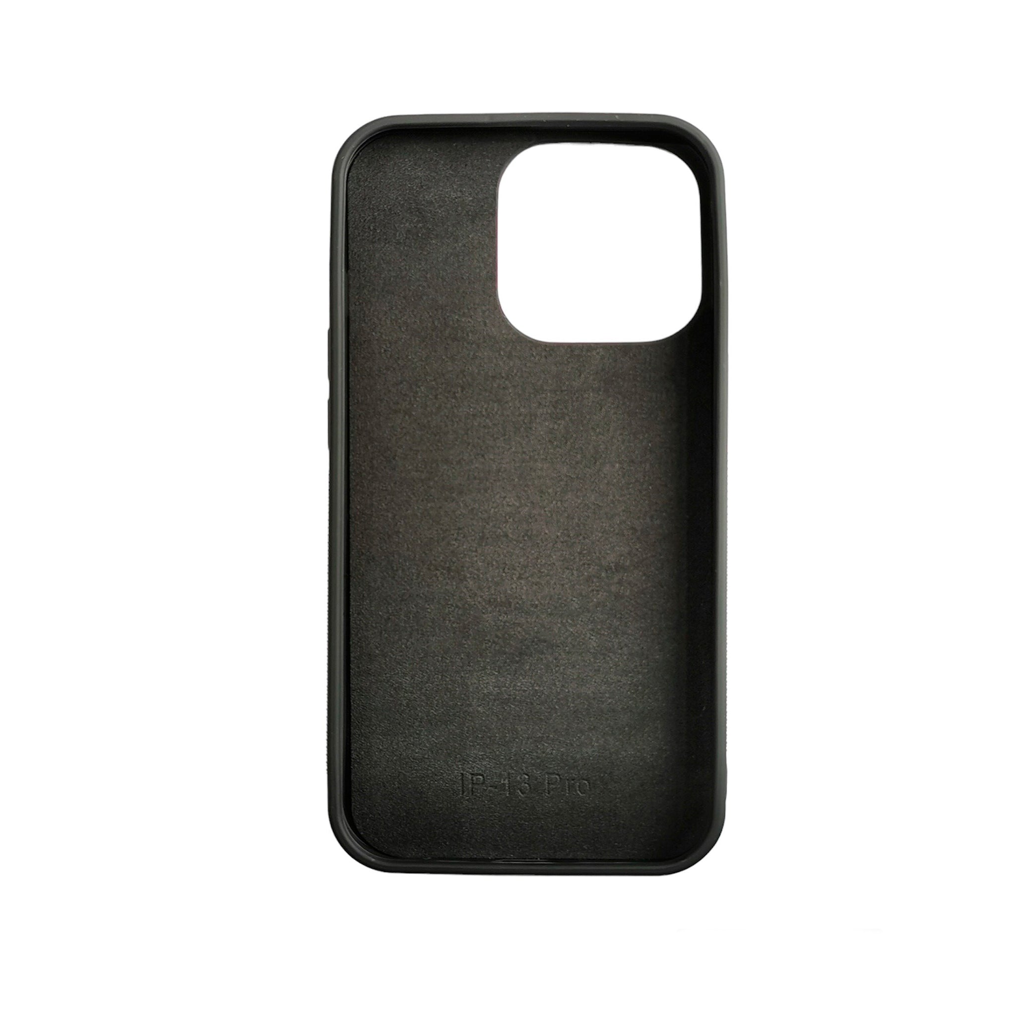 iPhone 13 Pro - Black TPU Rubber Sublimation Phone Case