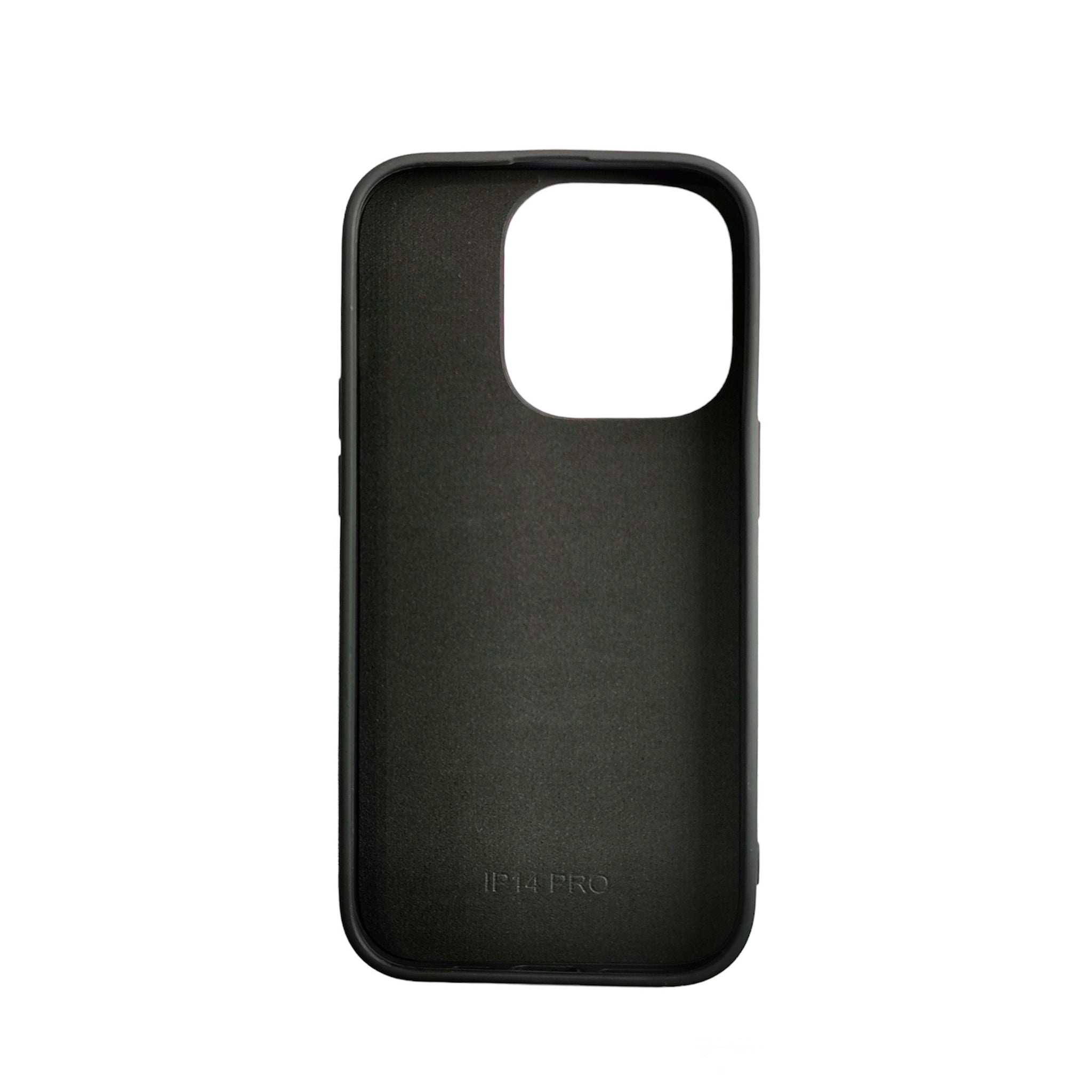 iPhone 14 Pro - Black TPU Rubber Sublimation Phone Case