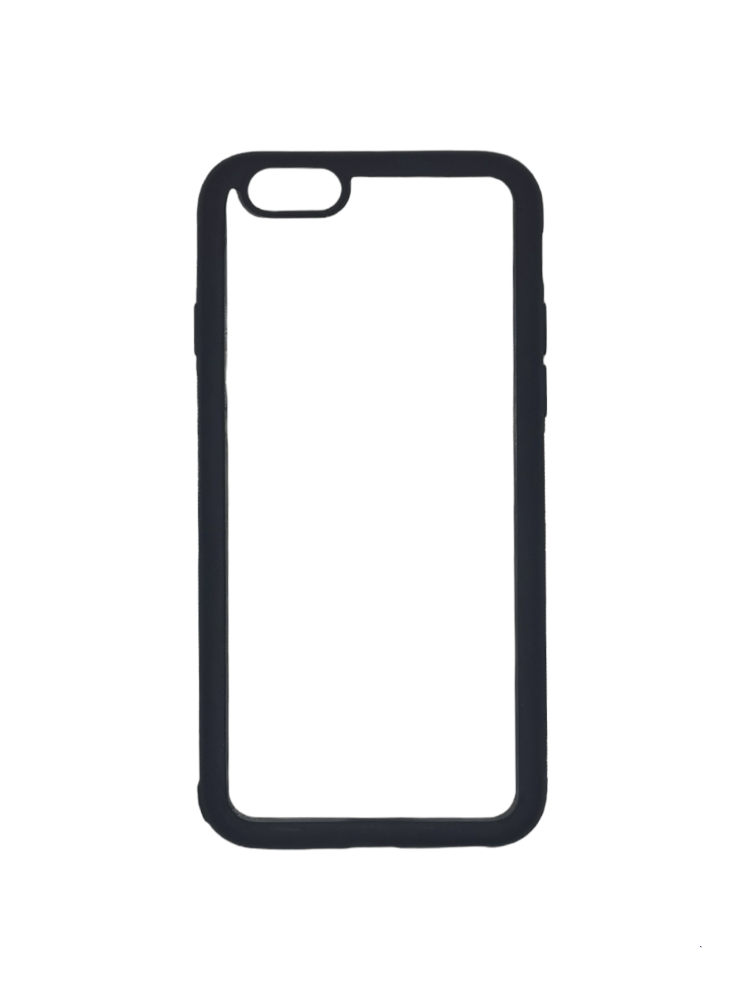 iPhone 6/6s - Black TPU Rubber Sublimation Phone Case