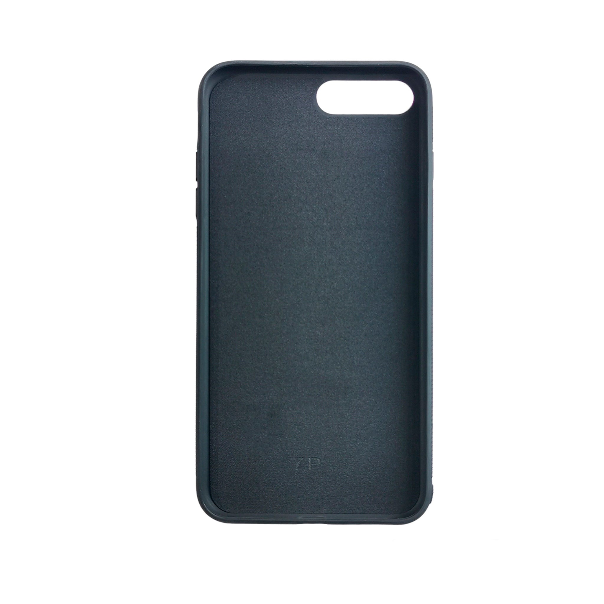 Phone 7 Plus/8 Plus - Black TPU Rubber Sublimation Phone Case