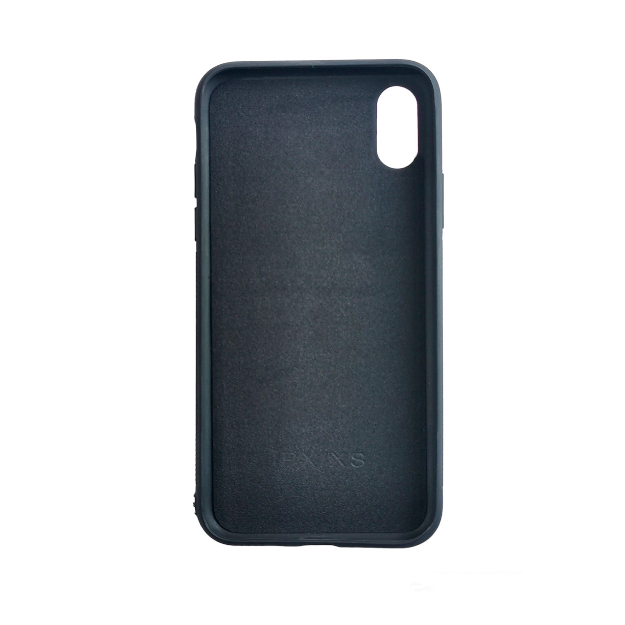 iPhone X/XS - Black TPU Rubber Sublimation Phone Case