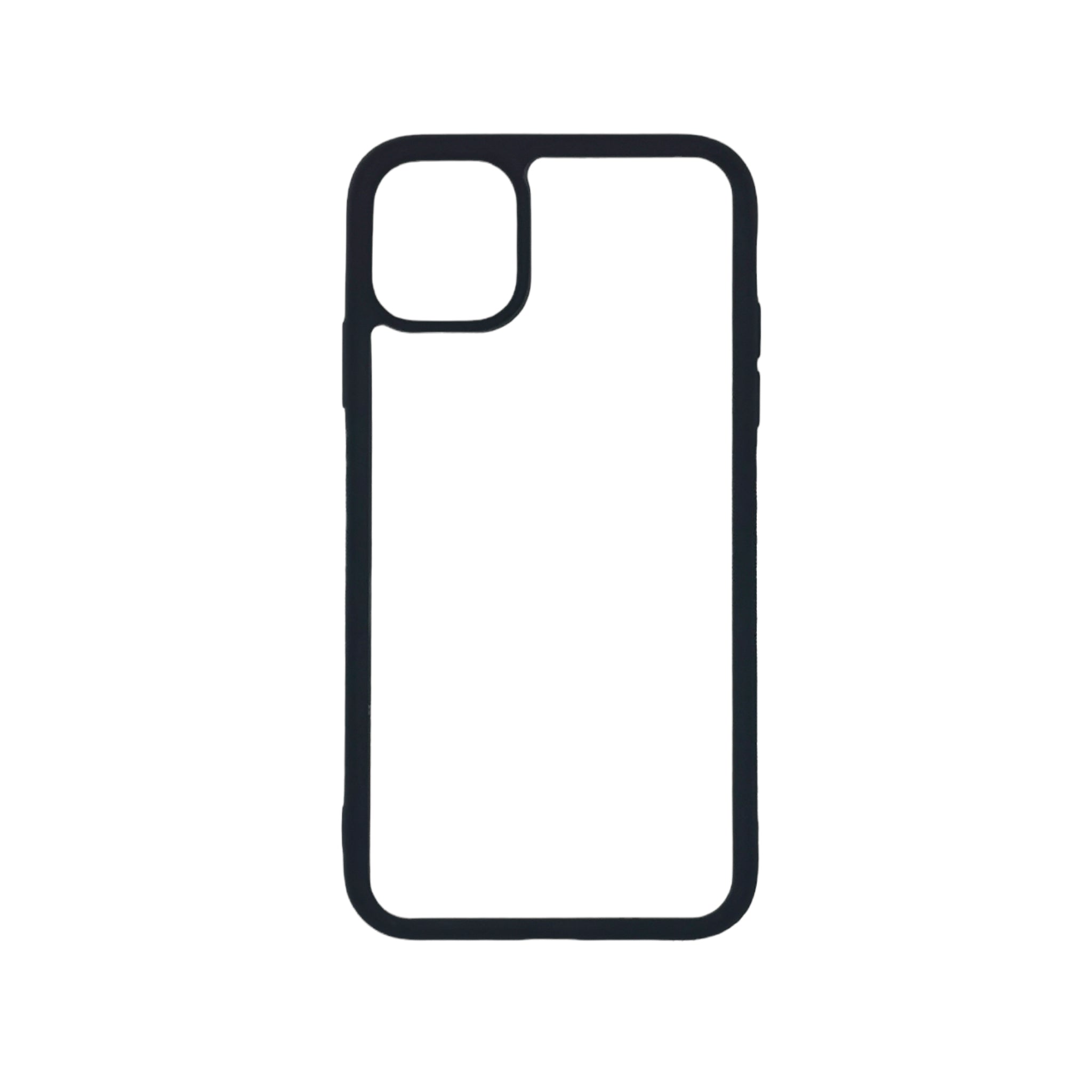 iPhone 11 - Black TPU Rubber Sublimation Phone Case