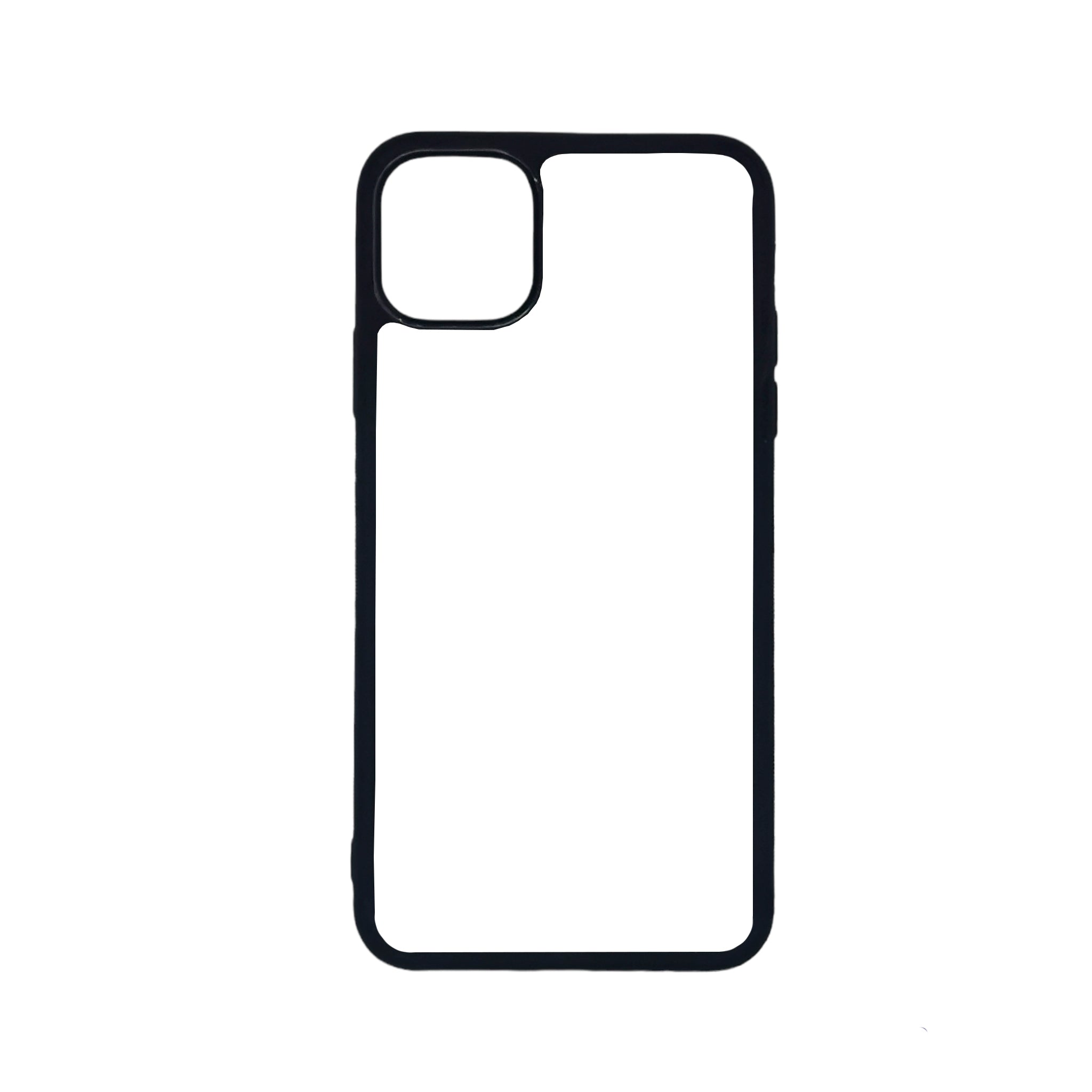 iPhone 11 Pro Max - Black TPU Rubber Sublimation Phone Case