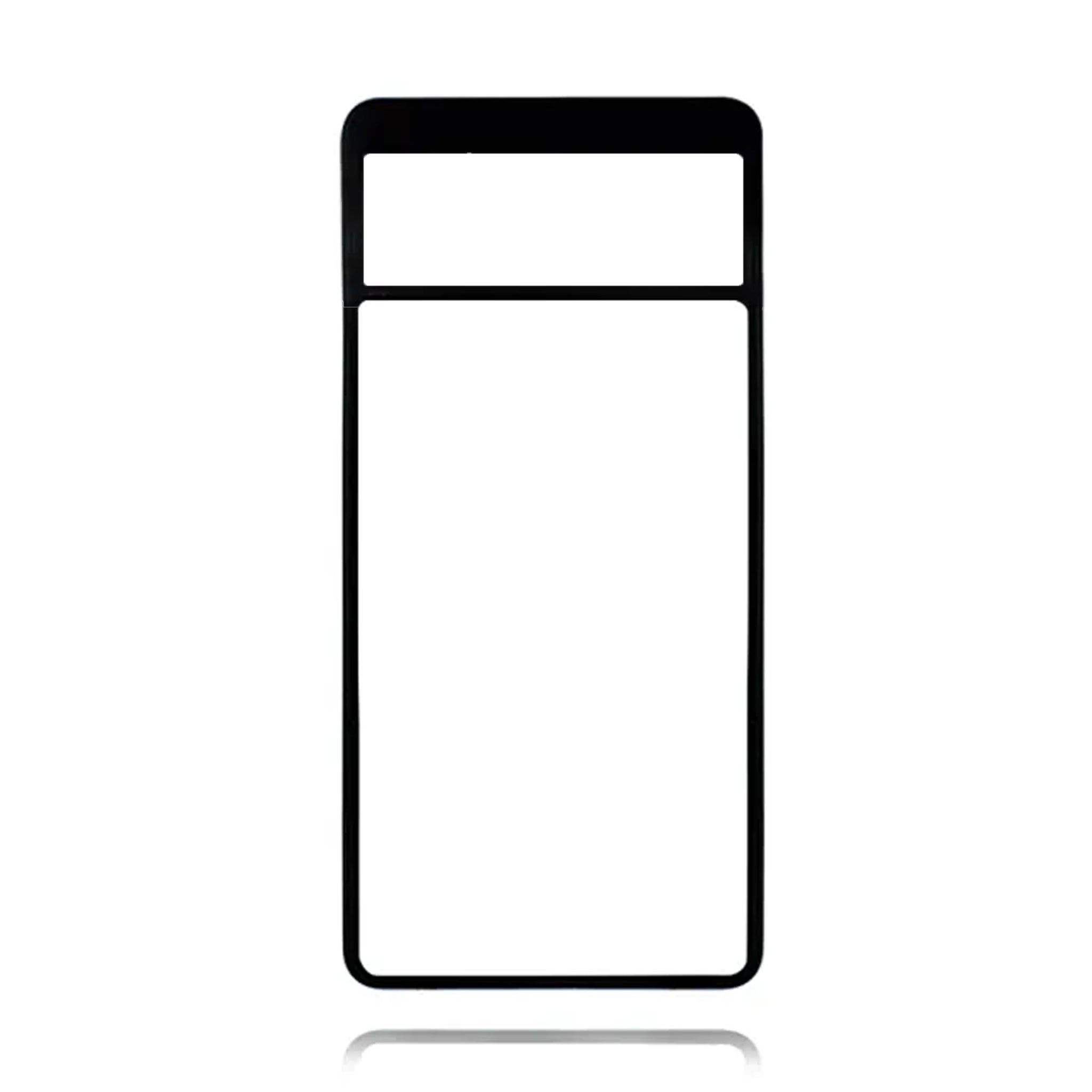 Google Pixel 6 Pro - Black TPU Rubber Sublimation Phone Case