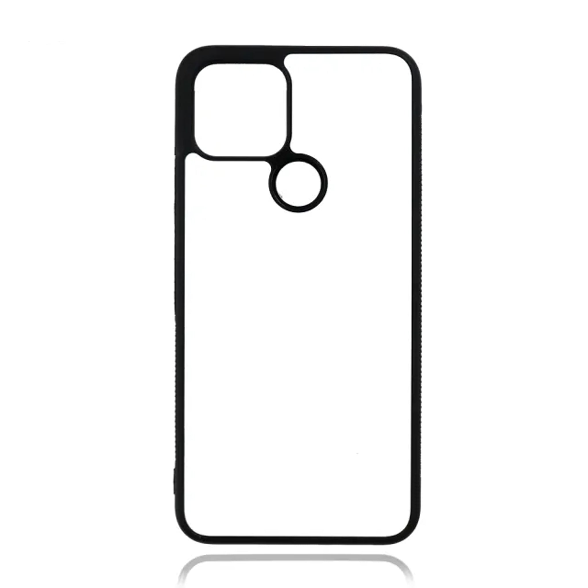 Google Pixel 5 XL - Black TPU Rubber Sublimation Phone Case